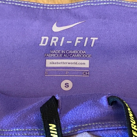 NIke Dri Fit running Joggers in purple - Picture 4 of 7